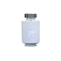 ME167 Termostato Inteligente Zigbee Tuya App Control Termostático Válvula Radiador Controlador de Temperatura TRV Mejor Precio Nuevo Diseño