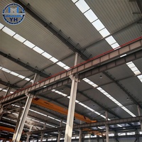 Structure en acier robuste pour atelier et entrepôt, bâtiment de stockage industriel, construction de charpente en acier sur mesure, garantie de 5 ans
