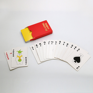 Cute Bear Design Playing Cards Custom Art Print Standard Size Double-Sided Printing Red Box Poker Deck for Party Casual Games - Product Image 2