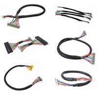 20pinos 30pin signal Lcd Led Cabo Lvds faisceau de câbles pour Tv Aoc 43s5195 78g