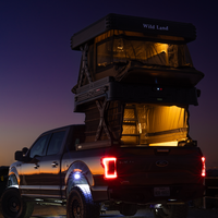 Wild Land Wingman 4WD Camper Truck Pickup Tent Overland Pickup Aluminium 4x4 Truck Pickup Canopy pour l'aventure en plein air