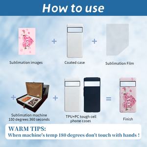 Prosub Diy 2 en 1 Tough 3D Sublimation Mobile Covers Blank PC + TPU Housse de protection pour téléphone pour Google Pixel 6 Pro - Product Image 6