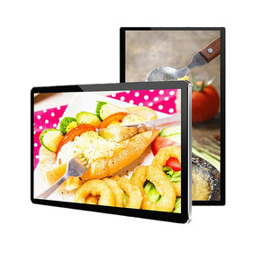 27 32 43 55 इंच इनडोर मीडिया मेनू बोर्ड टच विज्ञापन प्रदर्शन दीवार घुड़सवार एलसीडी डिजिटल सिग्नवेज और प्रदर्शन - Product Image 2
