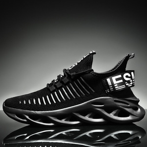 Zapatillas Deportivas Transpirables para Hombre, Tejidas, con Suela de Absorción de Impactos, Ligeras - Product Image 4