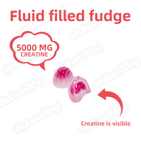 Gummies à la créatine aromatisées aux fruits Vitahealthy, contenant de la créatine de haute qualité sous forme de nutrition quotidienne à croquer, gummies à la créatine