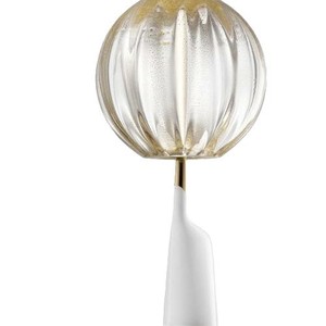 Crystal Table Lamp E27 <b>LED</b> Night Light Geometric Solid Design For Bedroom Living Room Decorative Lamp With Switch Control - Product Image 5