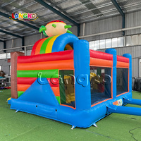 Château Gonflable Commercial en PVC Hupfburg en Promotion – Maison de Rebond Gonflable Populaire et Abordable avec Souffleur d'Air