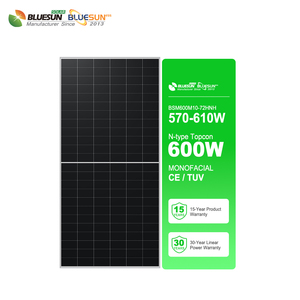 Bluesun <strong>Perovskite</strong> Most Efficient High Efficiency Popular 600watt 595w Bifacial <strong>Solar</strong> Panel Complete Kit - Product Image 2
