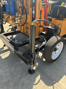 <span class=keywords><strong>Tractor</strong></span> Gemonteerde Dieselmotor Waterput Boorinstallatie 78kw Draagbare Kernmachine 300M Diep Boorgat Truck Voor Boerderij 300M Rock - Product Image 6