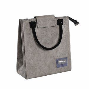 New Product Reusable Thermal Insulated Grocery <strong>Cool</strong> Carry Hard <strong>Small</strong> Size Tyvek Cooler Lunch <strong>Bag</strong> for Food - Product Image 4