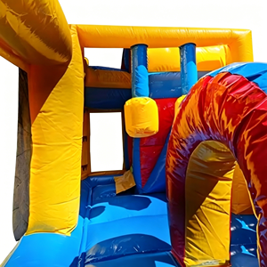 Château gonflable sur le thème du camion tout-terrain de la <span class=keywords><strong>jungle</strong></span> en PVC, idéal pour les fêtes d'enfants, les locations commerciales et les événements en plein air. - Product Image 6
