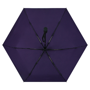 <span class=keywords><strong>Parapluie</strong></span> Pongé Étanche à 3 Pliage, Nouvelle <span class=keywords><strong>Invention</strong></span>, pour Adulte, Design Classique, Cadre en Fibre Métallique, Matériau 190t, 21 Pouces * 6k - Product Image 3