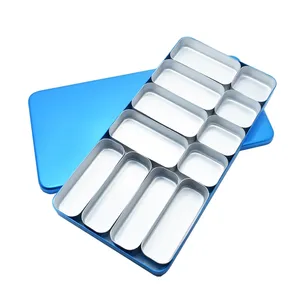 Caja esterilizadora dental para fresas H/K, soporte de 12 ranuras, caja de suministros, caja de desinfección para endodoncia - Product Image 2