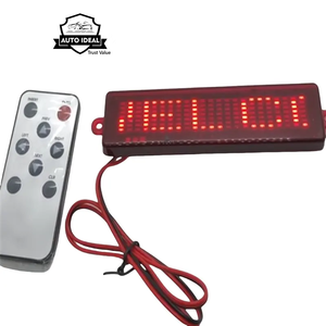 Điều khiển từ xa <span class=keywords><strong>LED</strong></span> Red lập trình di chuyển tin nhắn đăng Bảng điều khiển hiển thị cho xe Đăng điều khiển từ xa sản phẩm - Product Image 3
