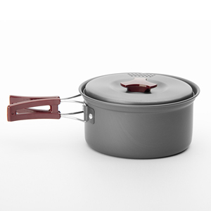 Juego de Ollas de Aluminio para Acampar al Aire Libre, Juego de Utensilios de Cocina para Acampar, Accesorios para Acampar, OEM ODM - Product Image 3