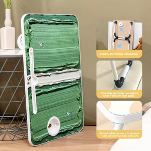 Meja Laptop Lipat Kayu Custom Adjustable, Meja Kerja Komputer Anti Gores Anti Selip untuk Rumah - Product Image 3