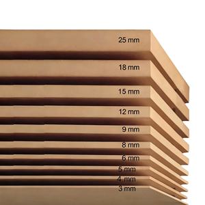 कारखाने-प्रत्यक्ष एफएससी-प्रमाणित पर्यावरण के अनुकूल 4*8 मेलामाइन-फेस मध्यम घनत्व फाइबरबोर्ड और रसोई अलमारियाँ के लिए - Product Image 2