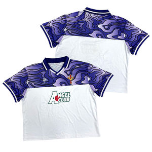 قميص كرة القدم الرجعية قميص كلاسيكي فرق النادي من الطراز القديم - Product Image 1