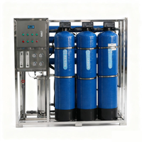 Système de traitement d'eau RO 1000 LPH pour usine de fabrication de glace, production commerciale de glace transparente, machine à eau pure, alimentation pour usine de glace