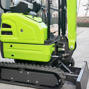Mini-excavatrice sur chenilles multifonction certifiée CE Chine, 1,2 tonne, avec moteur de pompe hydraulique PLC haute efficacité 8,6 kW - Product Image 4