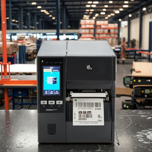 Ban Đầu Ngự<span class=keywords><strong>a</strong></span> Vằn Zt411 Máy In Công Nghiệp 600 Dpi Tốc Độ Cao Trực Tiếp Nhiệt Sử Dụng Màu Sắc Phong Cách Cho Mã Vạch Và In Ấn - Product Image 6