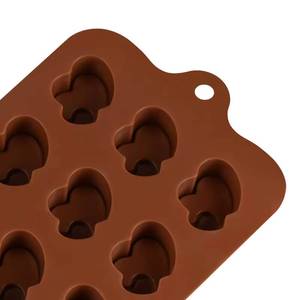 Moule à chocolat en silicone antiadhésif sans BPA, 15 cavités, platine LFGB, pour la Saint-Valentin, de la marque MUYULINS - Product Image 5