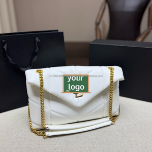 Sac messager pour femme en PU classique de haute qualité, doublure en polyester, motif géométrique, fermeture à bouton, portable et tendance - Product Image 3