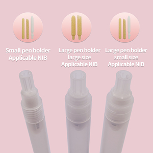 Pennarelli per vernice vuoti, doppia confezione sia di <span class=keywords><strong>punta</strong></span> Extra Fine che <span class=keywords><strong>media</strong></span>, per pittura su roccia, boccale, ceramica, vetro, legno, tessuto - Product Image 3