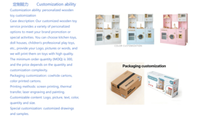 Juego de Cocina de Madera Personalizable con Efectos Acústicos y Ópticos, Juguetes de Imitación para Niños - Product Image 4