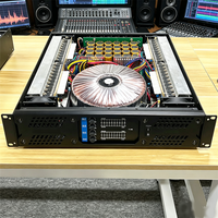 1000W Sınıf H 2U 4 Kanallı Güç Amplifikatörü Konferans Salonları, Düğünler, Sahneler ve KTV'ler için Uygundur