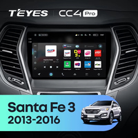 TEYES CC4 PRO para Hyundai Santa Fe 3 2013 - 2016 CarPlay Android Auto 2DIN Autoradio Reproductor Multimedia Estéreo para Coche