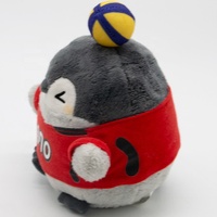 UYEAH OEM/ODM Faible MOQ, Poupées Mascottes Pingouin Personnalisées, Cadeaux de Marque, Jouets en Peluche Doux Personnalisés avec LOGO en Tissu