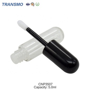 Tubes de brillant à lèvres en plastique transparent de 5 ml, jolies seringues vides pour baume à lèvres et rouge à lèvres, pour cosmétiques - Product Image 3