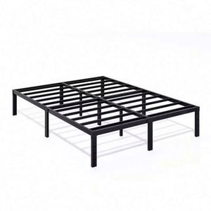 Warehouse Iron Durable Living Room Hotel Metal Platform Adjustable Customizable Modern Bedroom Furniture <b>Bed</b> <b>Frame</b> King <b>Size</b> - Product Image 1
