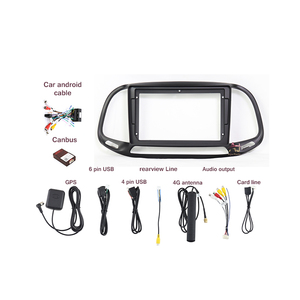 Ai jia per il <span class=keywords><strong>2015</strong></span> <span class=keywords><strong>FIAT</strong></span> <span class=keywords><strong>DOBLO</strong></span> 9 pollici interfaccia Stereo speciale navigazione pannello staffa cruscotto Android telaio autoradio - Product Image 1