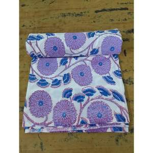 Cuadrados de Tela de Algodón No Tejida con Estampado Floral, Peso Medio, Ecológicos, para Acolchado, Costura, Manualidades, Textiles para el Hogar, Textiles Rajastaníes - Product Image 3