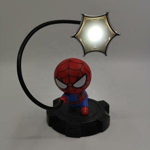 Venta caliente OEM <span class=keywords><strong>marvel</strong></span> Spiderman modelo LED luz de noche lámpara de mesa - Product Image 1