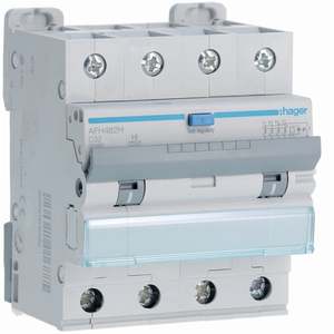 AFH482H Personalizzabile con Hagers RCBO 6000A 4P curva C 32A A-HI 300mA 4M - Product Image 1