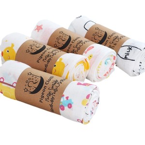 Manta de Gasa Fina de Algodón para Bebé, Diseño de Dibujos Animados, Toalla de Baño a Cuadros para Recién Nacidos, Venta al Por Mayor - Product Image 6