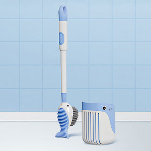 <span class=keywords><strong>Brosse</strong></span> de <span class=keywords><strong>toilette</strong></span> murale <span class=keywords><strong>à</strong></span> 360 degrés avec tête en silicone, design avec trou de suspension pour un nettoyage pratique <span class=keywords><strong>à</strong></span> la maison et dans la salle de bain - Product Image 5