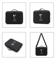 Bolsa de Almacenamiento Ligera de EVA con Carcasa Rígida, Material PU RS4 MINI, Impermeable, Resistente a Golpes y al Polvo, con Cierre de Cremallera