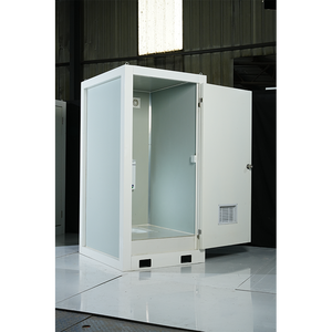 Remolques de baño en cuclillas de diseño moderno, retrete móvil portátil prefabricado químico público temporal modular para exteriores - Product Image 3