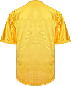 Personalizado Rhinestone Hip Hop malla Boxy Fit deporte fútbol recortado camiseta sublimación Club equipo Rugby fútbol americano Jersey - Product Image 6