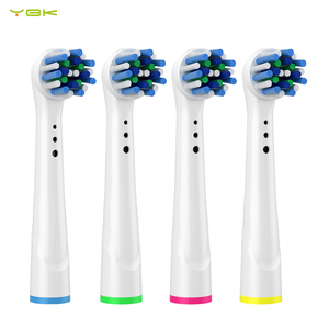 YBK Factory OEM ODM 4 PCS Electric Toothbrush Heads Replacement Patent Electric Toothbrush Heads for <strong>Oral</strong> - Product Image 1
