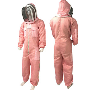 Traje de Apicultura OEM de Alta Calidad, Transpirable, de Tela de Algodón, Talla Grande, Ropa de Trabajo de Seguridad, Colores y Logotipo Personalizables - Product Image 2