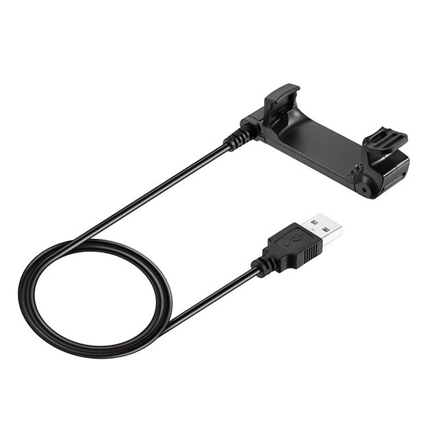 Black 1M 3.3FT Length Replacement Charger Dock Clip USB Magnetic Charging Cable for Garmin Forerunner 220 Smart Watch
