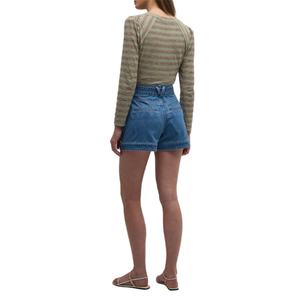 กางเกงยีนส์ขาสั้นขายดีสำหรับผู้หญิง สไตล์วินเทจ เซ็กซี่ ขายส่ง พร้อมเข็มขัด - Product Image 6