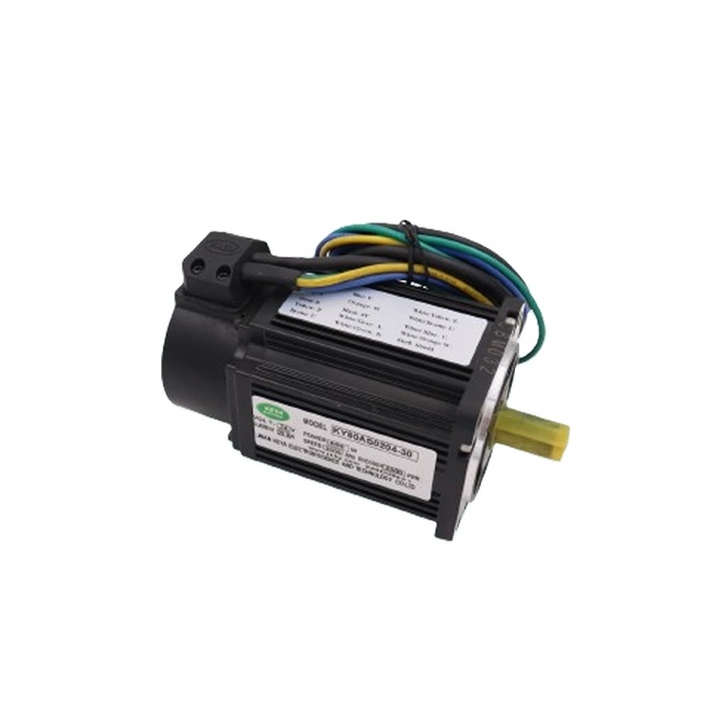 24V 48V High Precision 80 Series High Torque Servo Motor Encoder 200W 400W Brushless Dc Motor for Agv Industrial Automation