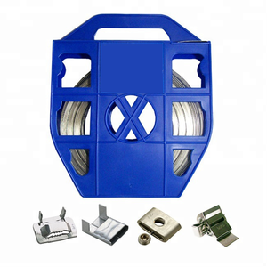 Ss 316 304 Tiras de embalaje de acero inoxidable Correa de flejado de acero inoxidable 19x0,7mm - Product Image 5