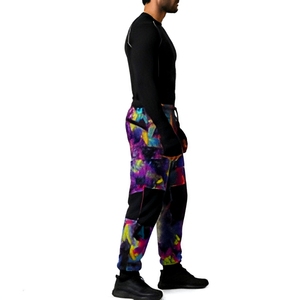 Men's Custom Paintball Pants With Colorful Abstract Print And <b>Padded</b> Protection For Outdoor <b>Games</b> Professional Paintball Gear - Product Image 2